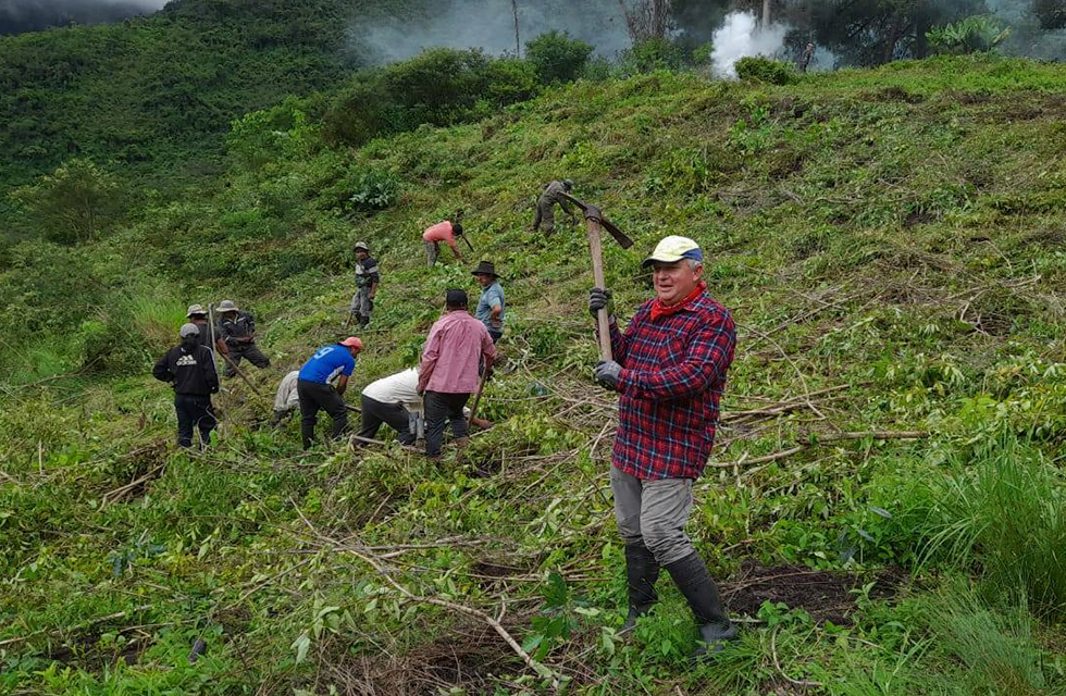 Projeto Agroflorestal com os Escolápios de Cocapata